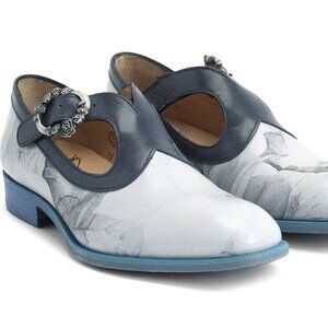 John Fluevog Shoes - City Angels Orlando Buckled Flats